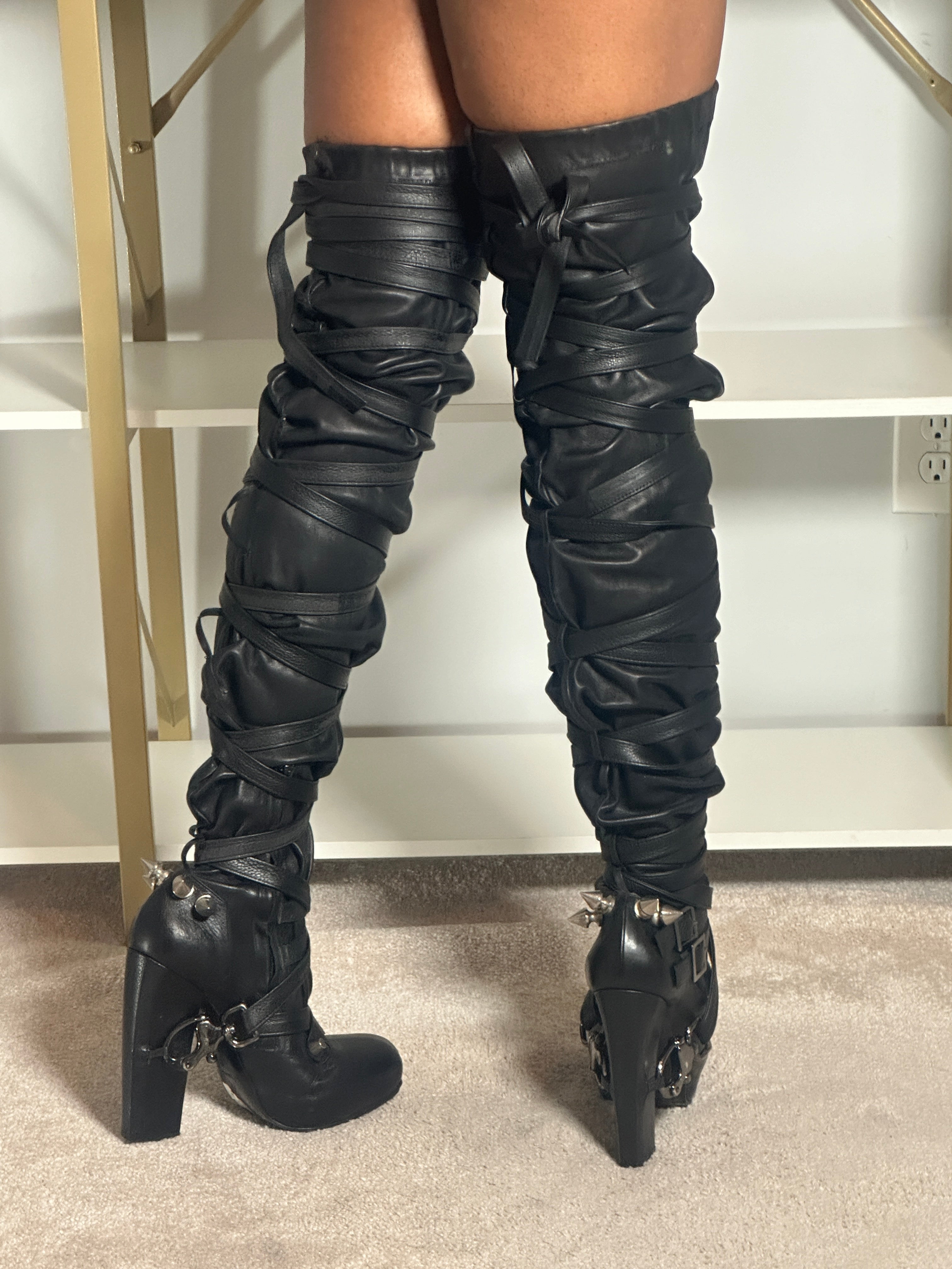 Nicholas kirkwood over the knee boots best sale